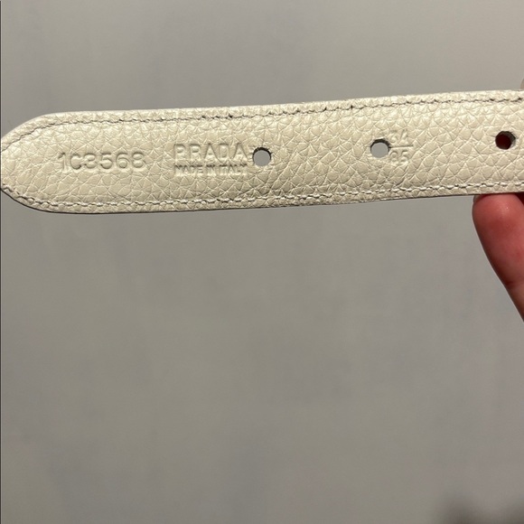 PRADA woven leather belt main image 5
